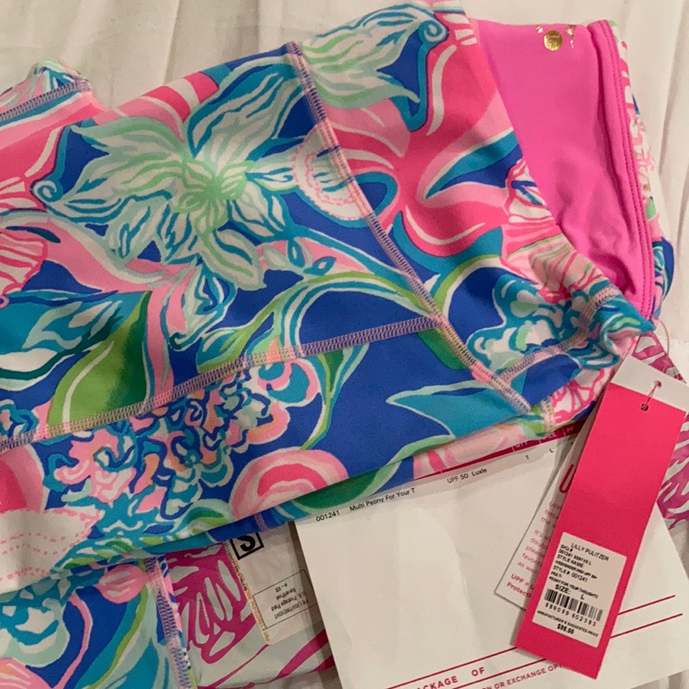 Lilly Pulitzer Weekender midi leggings - size Large